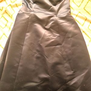 Above the knee evening gown